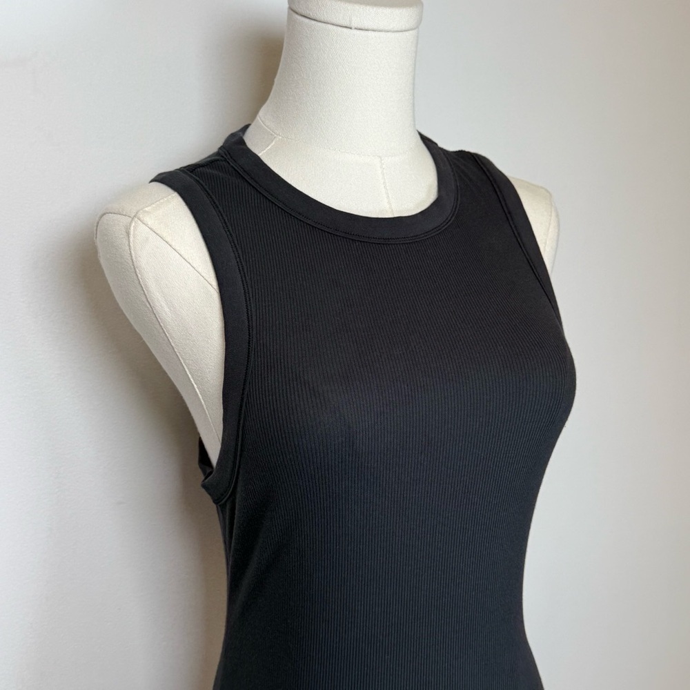 New! SKIMS Ribbed Tank Dress Cotton A-Line Breathable Fabric Women’s Size Large - Picture 7 of 13